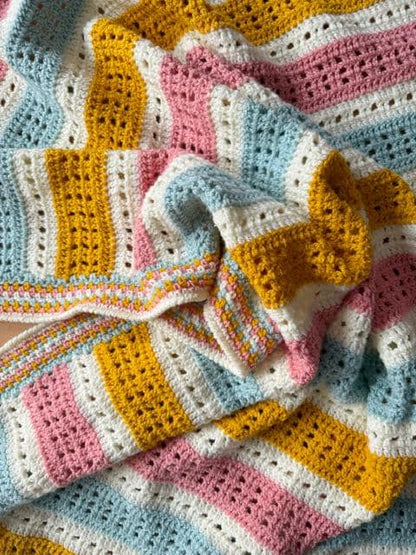 Maytime Blanket Crochet Pattern