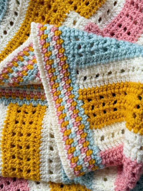 Maytime Blanket Crochet Pattern