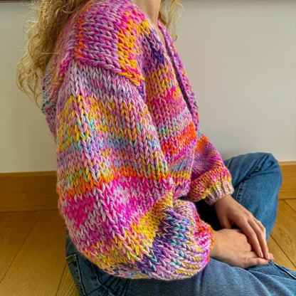 Monster Cardigan Knitting Pattern