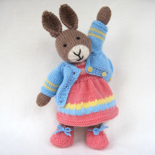 Rabbit Doll Knitting Pattern