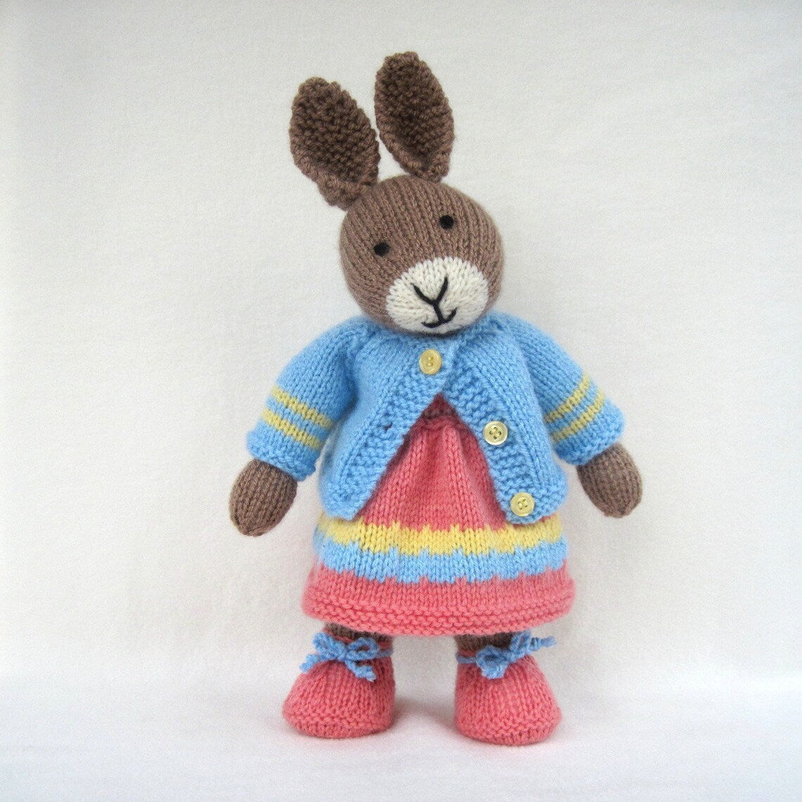 Rabbit Doll Knitting Pattern