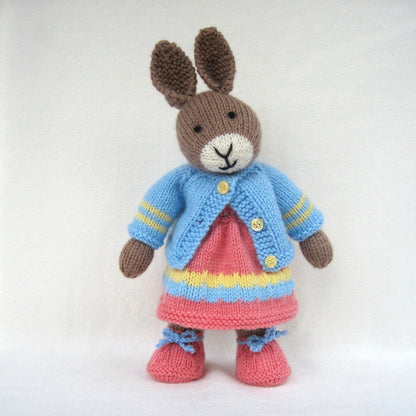 Rabbit Doll Knitting Pattern