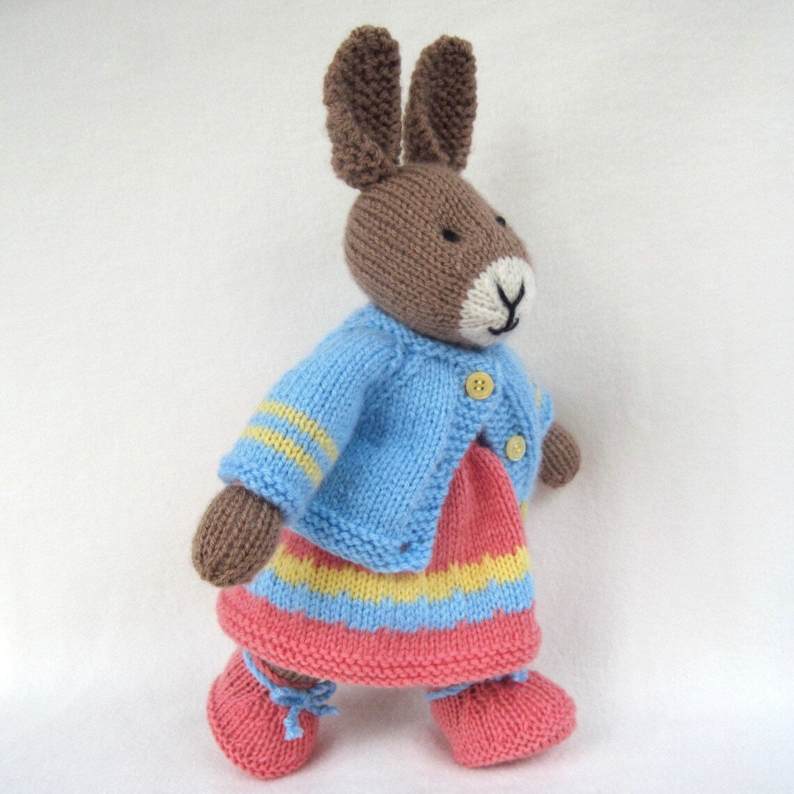 Rabbit Doll Knitting Pattern