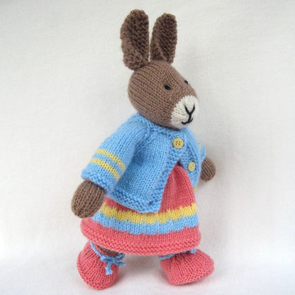 Rabbit Doll Knitting Pattern