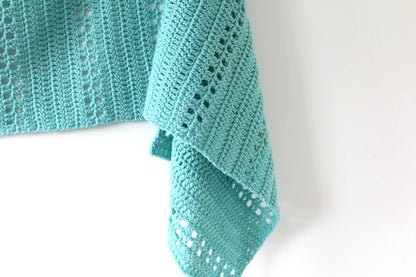 Orla Filet Crochet Shawl Pattern