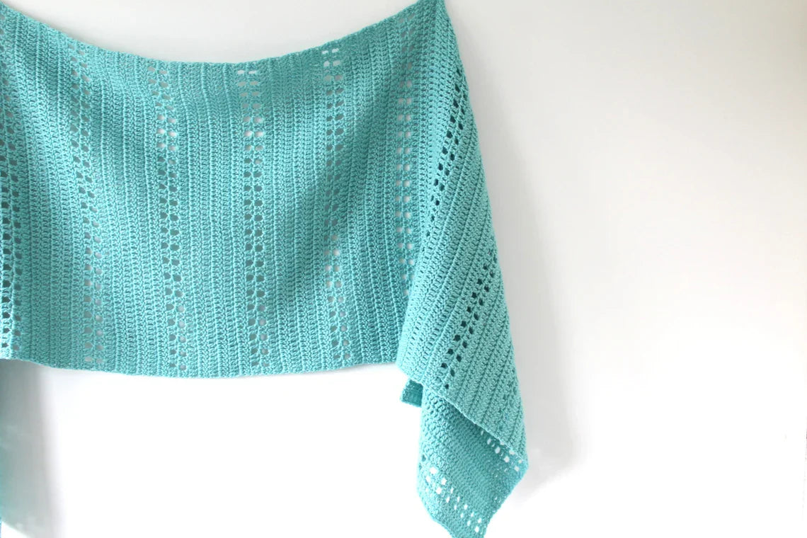 Orla Filet Crochet Shawl Pattern