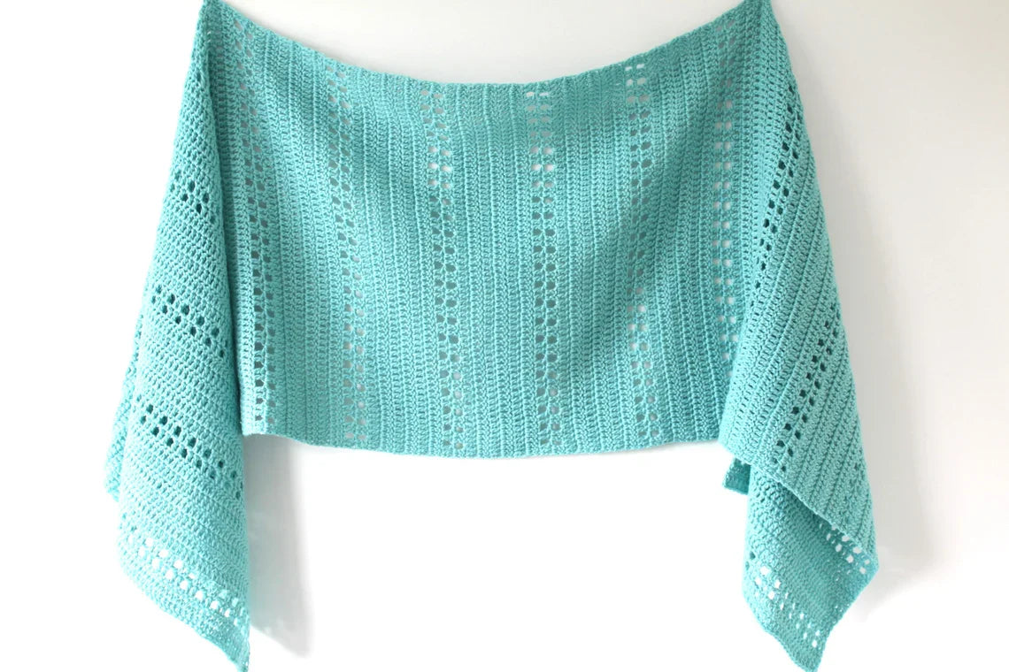 Orla Filet Crochet Shawl Pattern
