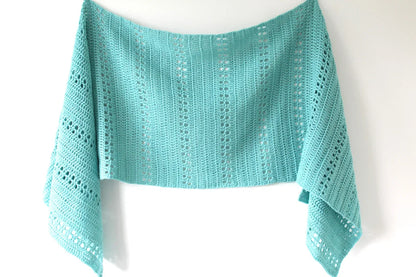 Orla Filet Crochet Shawl Pattern