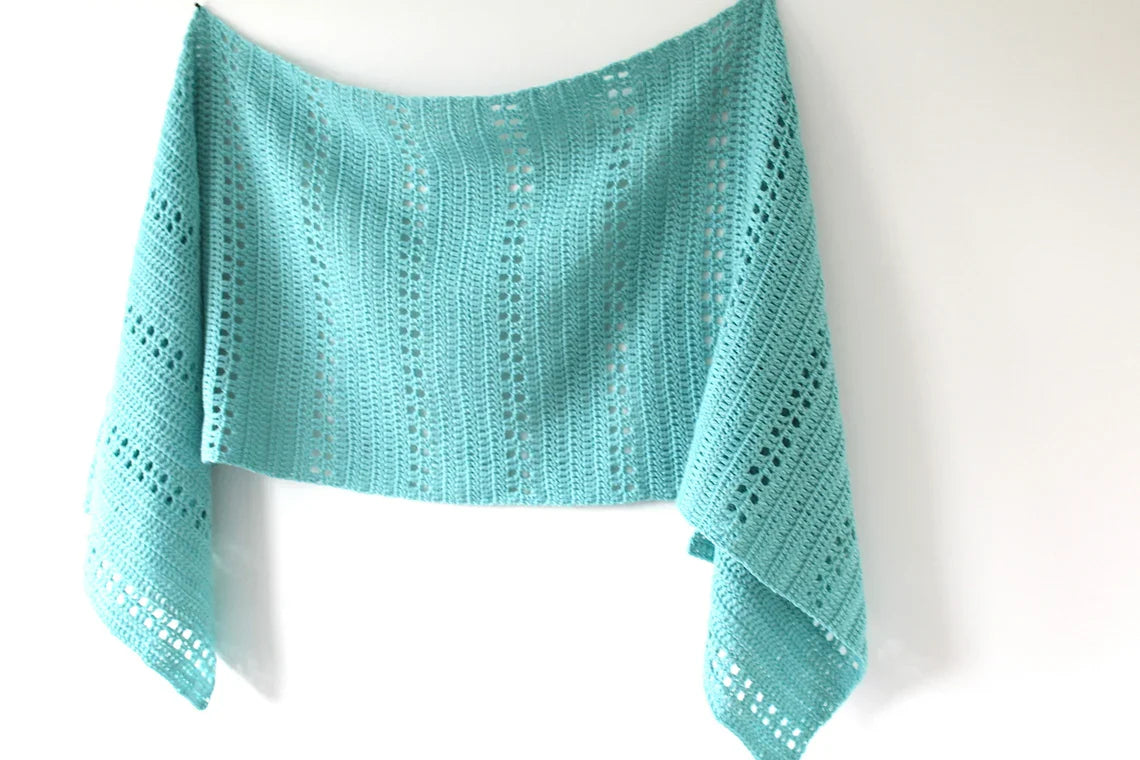 Orla Filet Crochet Shawl Pattern