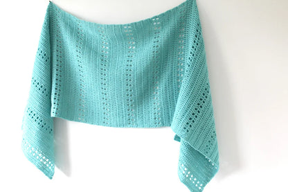 Orla Filet Crochet Shawl Pattern