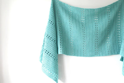 Orla Filet Crochet Shawl Pattern