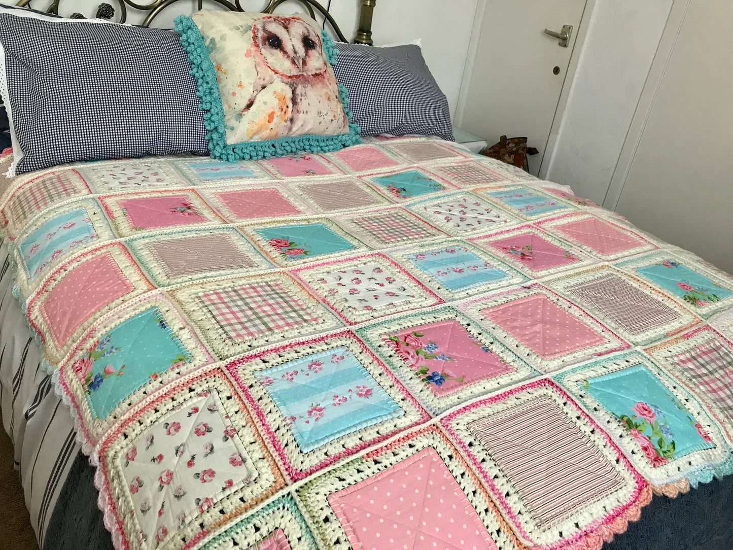 Patchwork Quilt Fusion Crochet Pattern