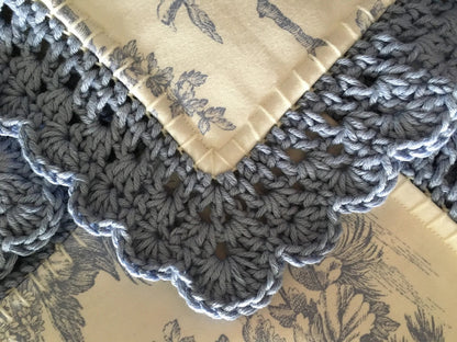 Patchwork Quilt Fusion Crochet Pattern