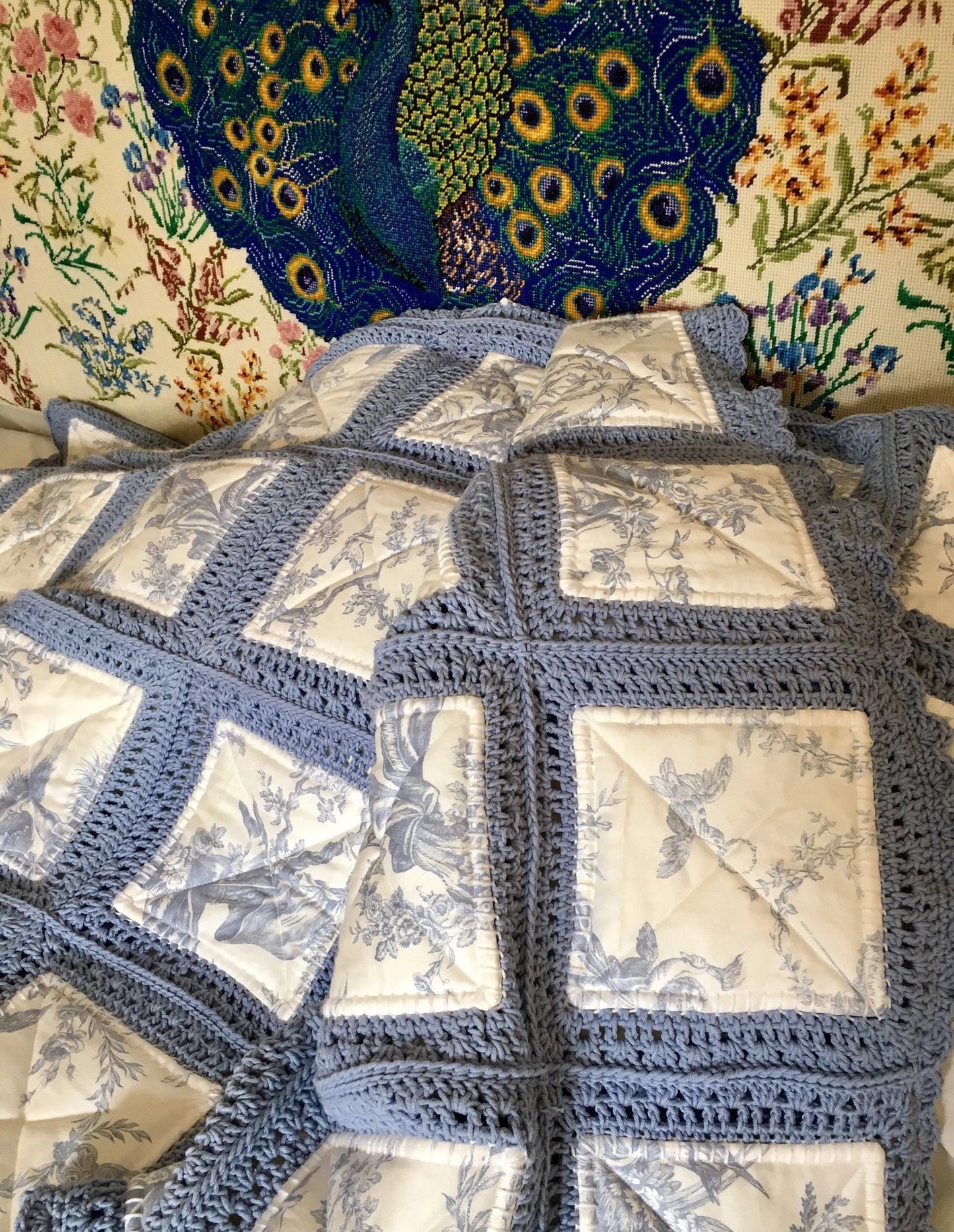Patchwork Quilt Fusion Crochet Pattern