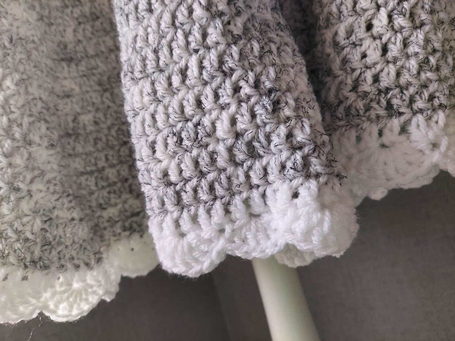 Roll Neck Poncho Crochet Pattern