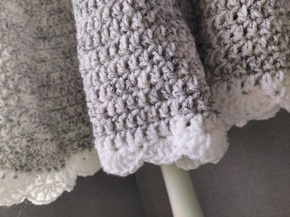 Roll Neck Poncho Crochet Pattern