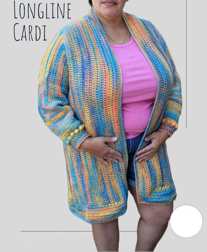 Longline Cardigan Pattern