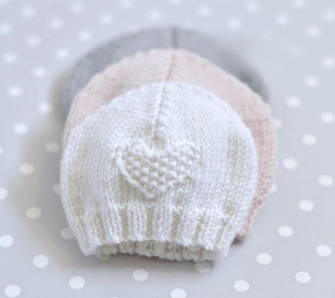 Baby Hat PREEMIE and NEWBORN Knitting Pattern