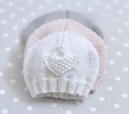 Baby Hat PREEMIE and NEWBORN Knitting Pattern