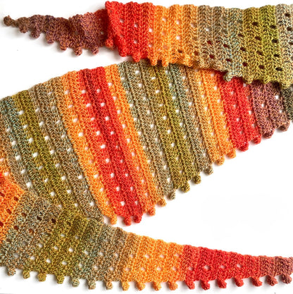 Sun Scarf Crochet Pattern