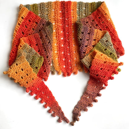 Sun Scarf Crochet Pattern