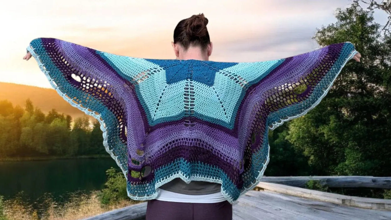 Shawl Wrap Crochet Pattern