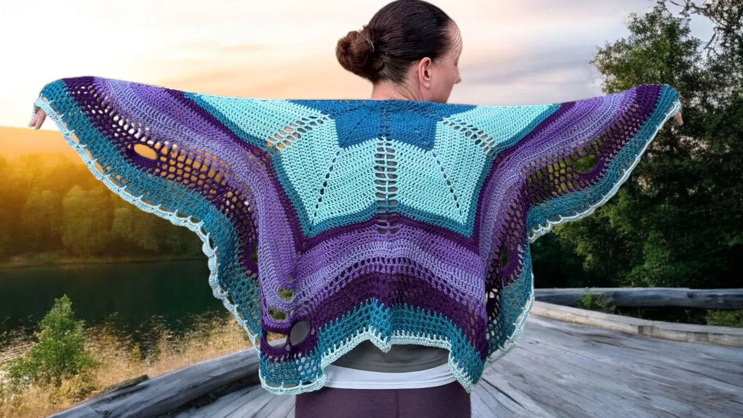 Shawl Wrap Crochet Pattern