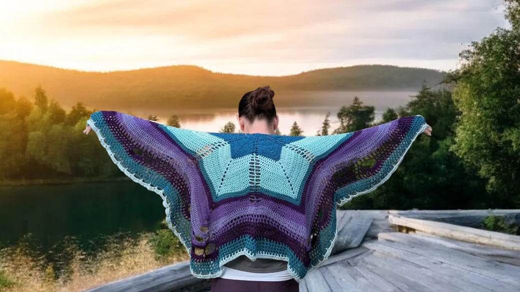 Shawl Wrap Crochet Pattern