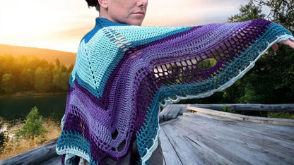 Shawl Wrap Crochet Pattern