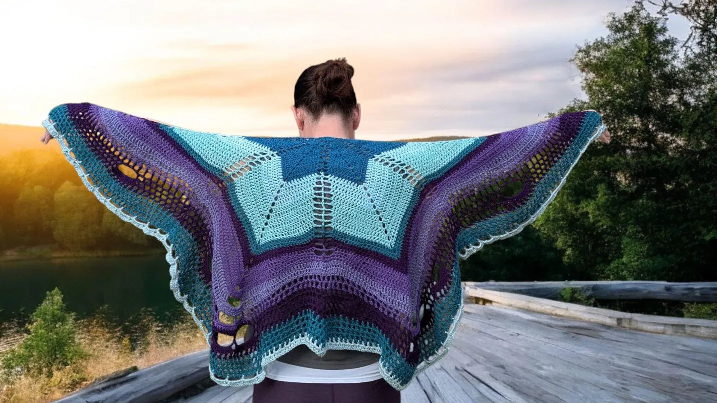 Shawl Wrap Crochet Pattern