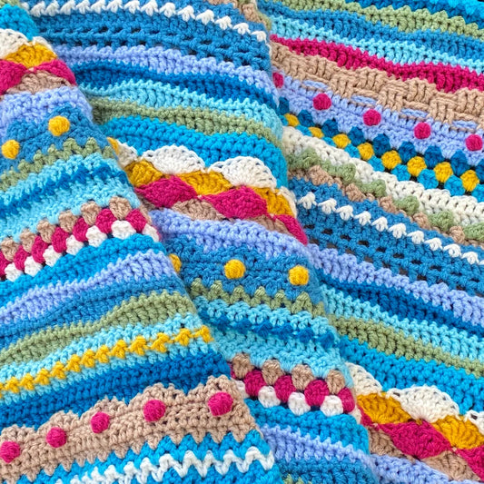 Seaside Celebration Blanket Crochet Pattern