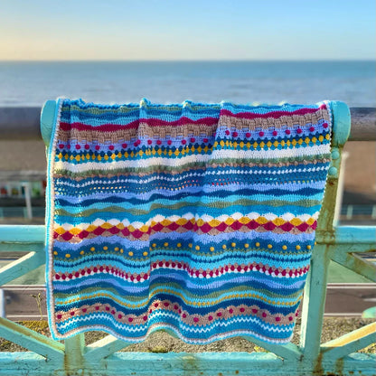 Seaside Celebration Blanket Crochet Pattern