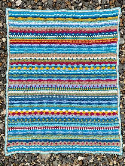 Seaside Celebration Blanket Crochet Pattern