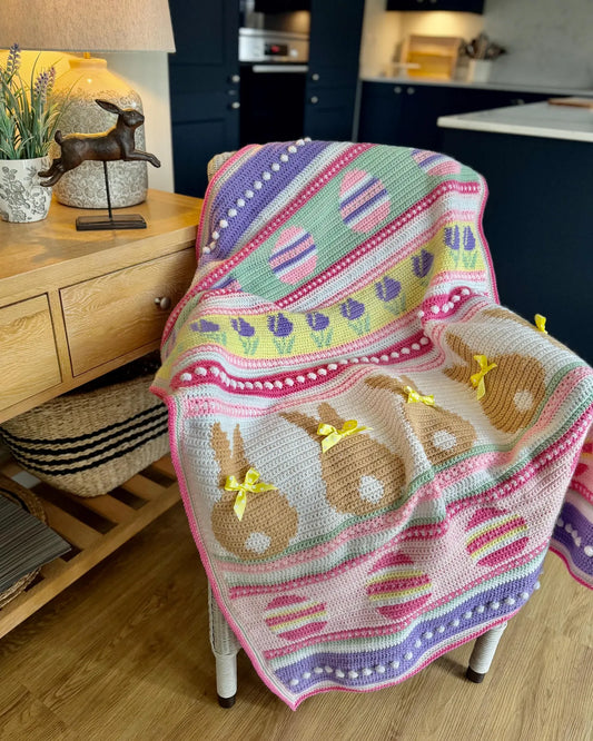 Easter Moments Blanket Crochet Pattern