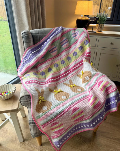 Easter Moments Blanket Crochet Pattern