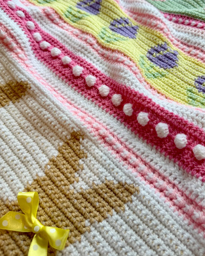 Easter Moments Blanket Crochet Pattern