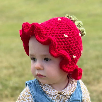 Strawberry Baby Outfit Crochet Pattern