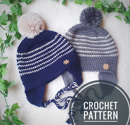 Toasty Earflap Crochet Pattern