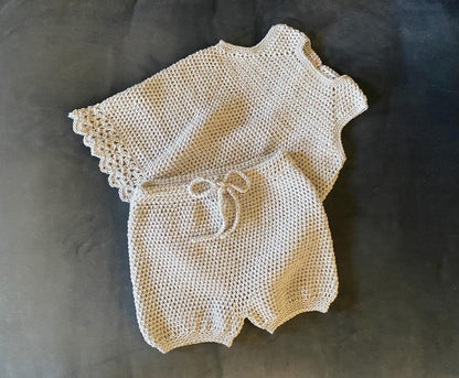 Shorts + Top Mai Sun Top Set Crochet Pattern