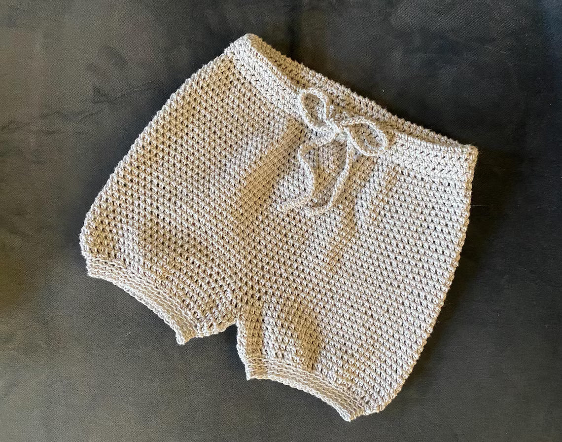 Shorts + Top Mai Sun Top Set Crochet Pattern