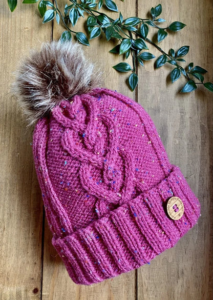 Valentine Hat Knitting Pattern