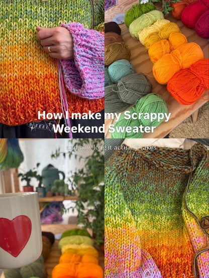 Weekend Sweater Knitting Pattern