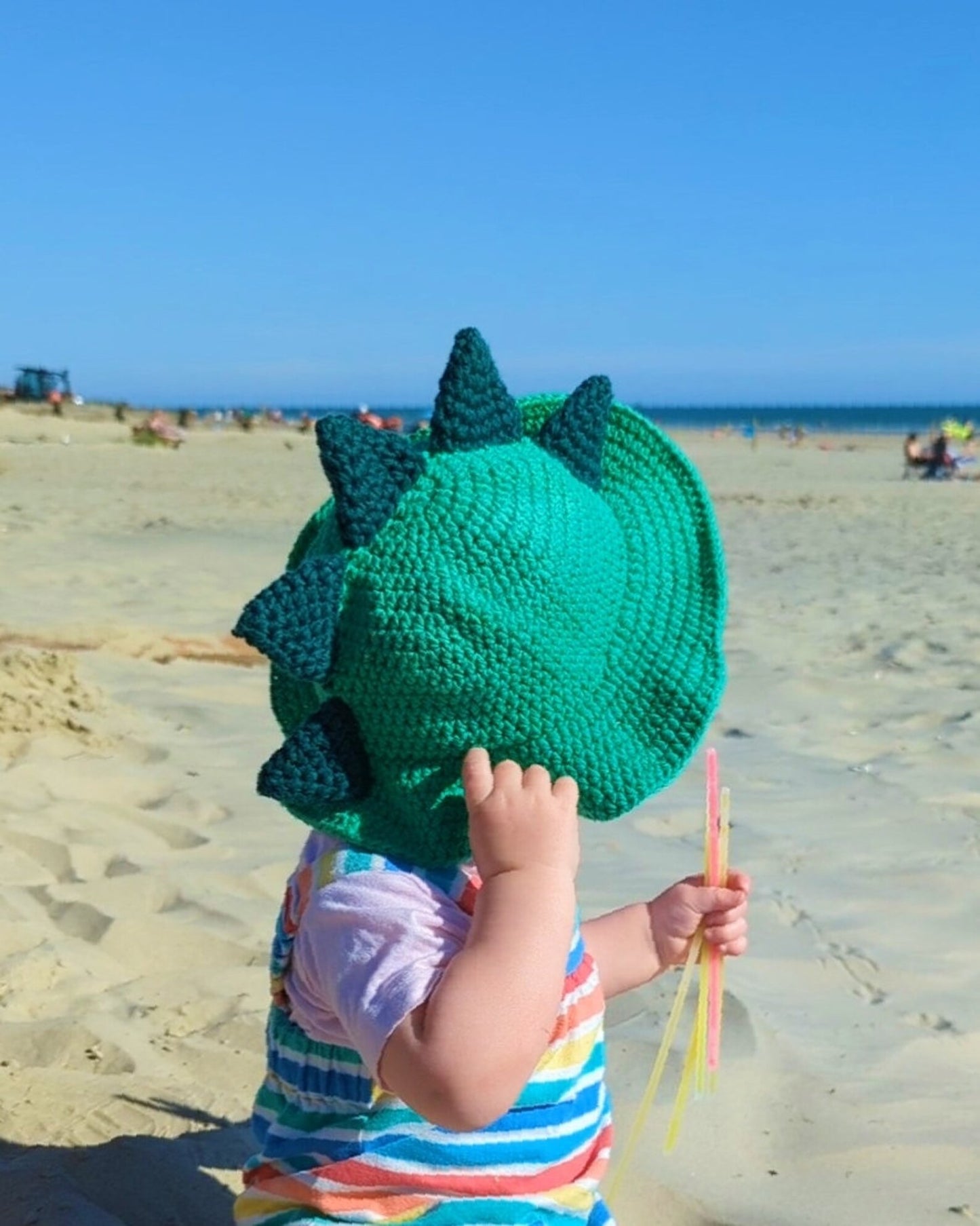 Dino Bucket Hat Crochet Pattern