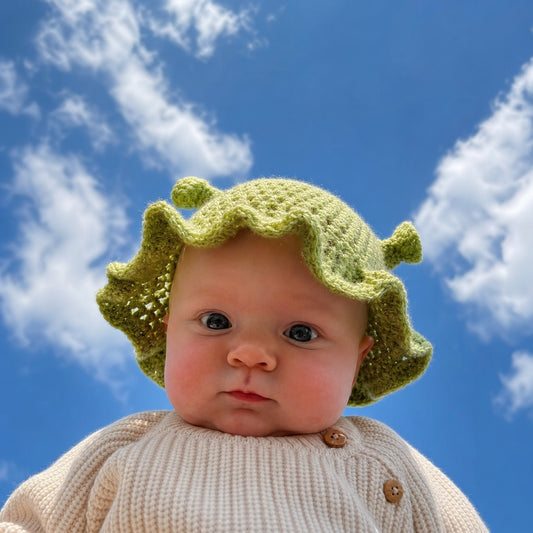 Baby Ogre Bucket Hat Crochet Pattern
