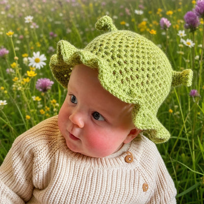 Baby Ogre Bucket Hat Crochet Pattern