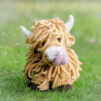Highland Cow Crochet Pattern