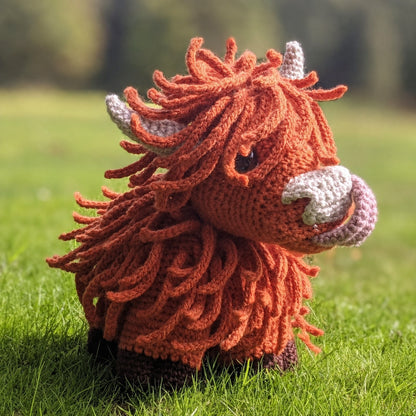 Highland Cow Crochet Pattern