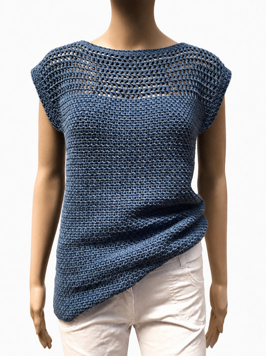 Aviva Mesh Summer Top Crochet Pattern