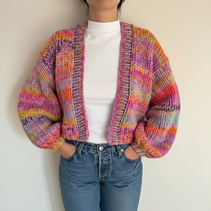 Monster Cardigan Knitting Pattern