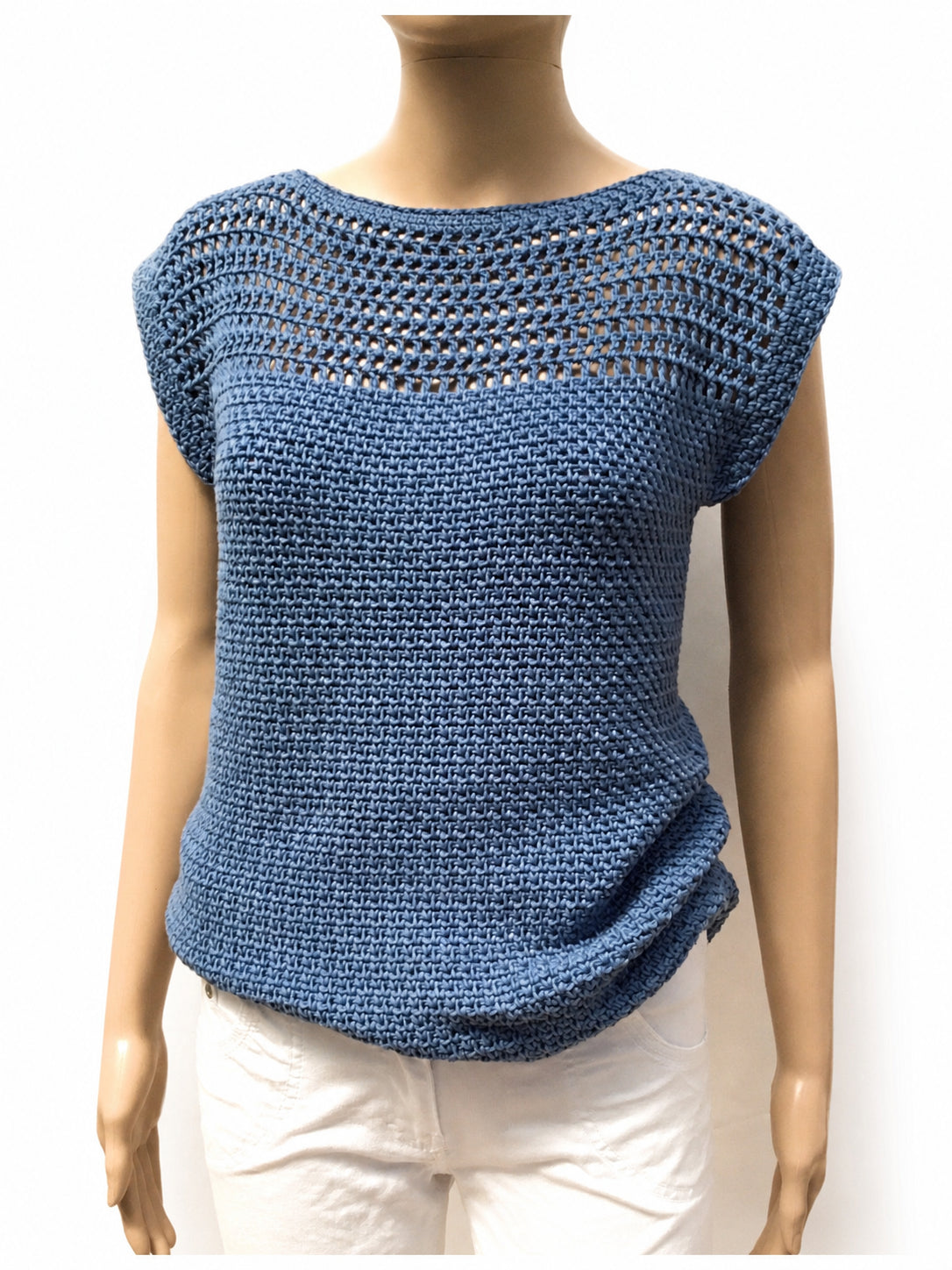 Aviva Mesh Summer Top Crochet Pattern